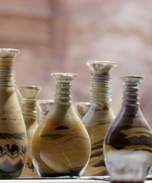 Arte della sabbia a Petra